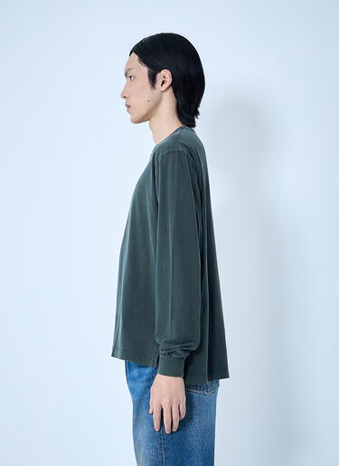 Our Legacy Cruise Longsleeve Antique Phantom Legacy Jersey Green our0164023