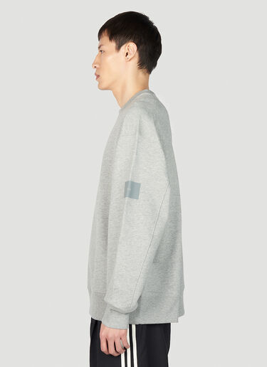 Y-3 Logo Print Sweatshirt Grey yyy0352022