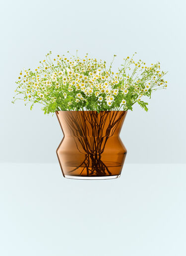 LSA International Medium Sculpt Vase Brown wps0691319