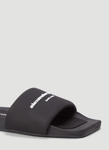 Alexander Wang Pool Slides Black awg0244026