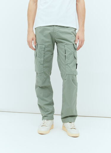 Twill Cargo Pants Stone Island Twill Cargo Pants Green sto0154080