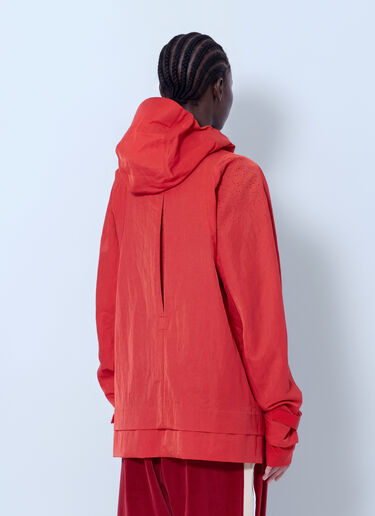 LN-CC® - Lacoste: Runway Technical Gabardine Jacket - Red Lacoste Runway Technical Gabardine Jacket Red lac0366002