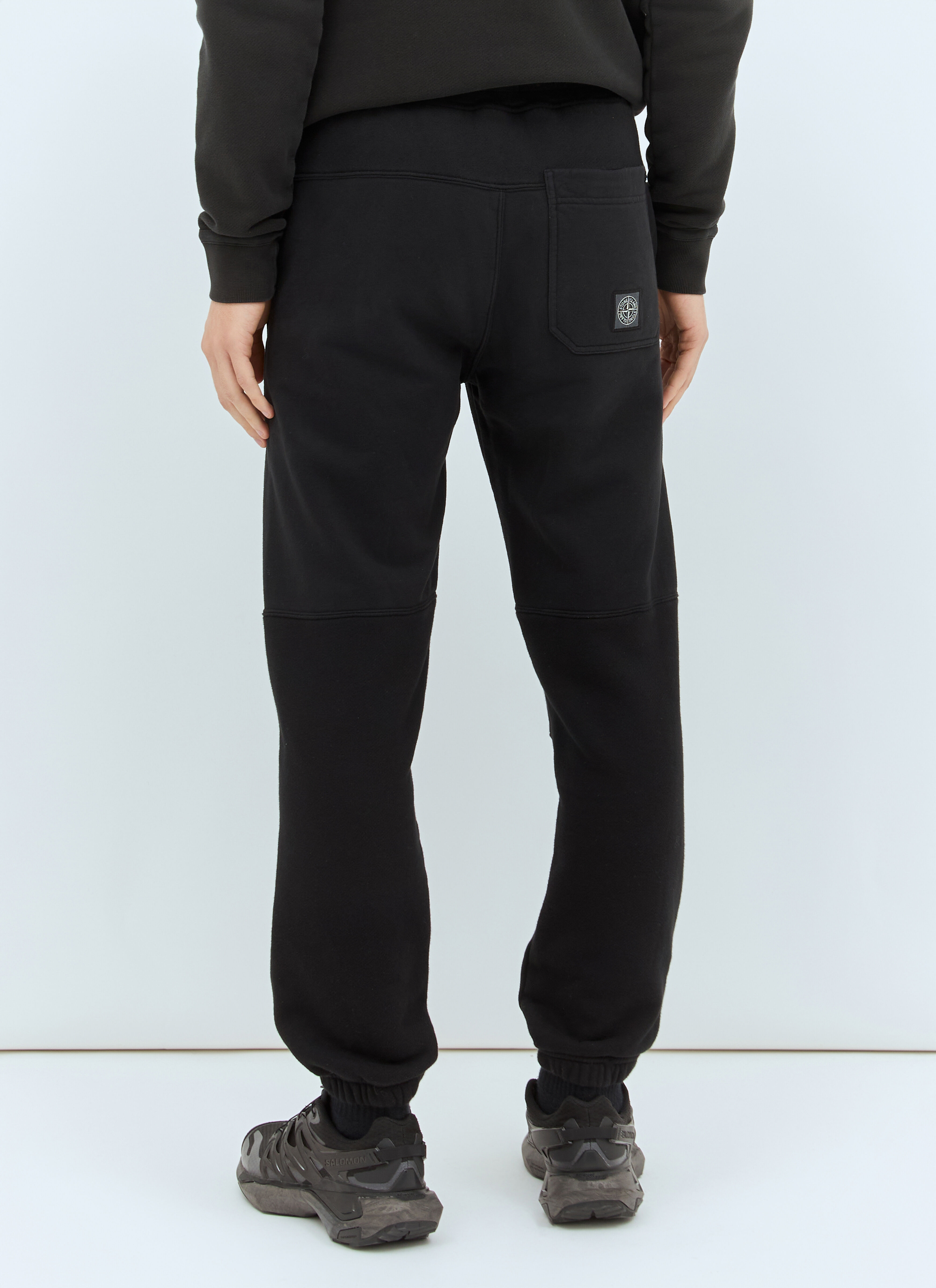 Stone island track pants black deals