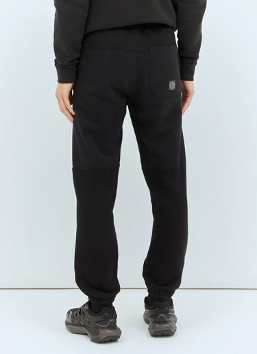Stone Island 徽标贴饰运动裤  黑色 sto0158046