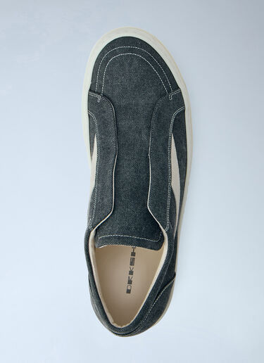 LN-CC® - Rick Owens DRKSHDW: Laceless Vintage Sneakers - Grey Rick Owens DRKSHDW Laceless Vintage Sneakers Grey drk0166022