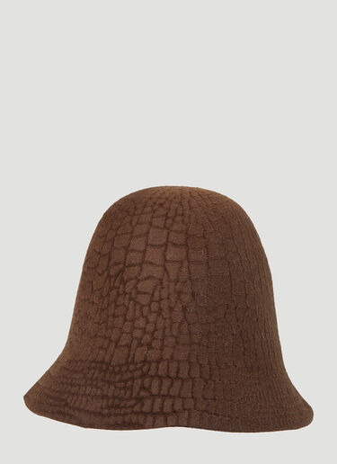 Flapper Renata 钟形帽 棕 fla0245009