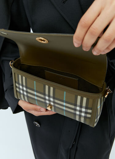 Burberry Top Handle Note Handbag Green bur0254002