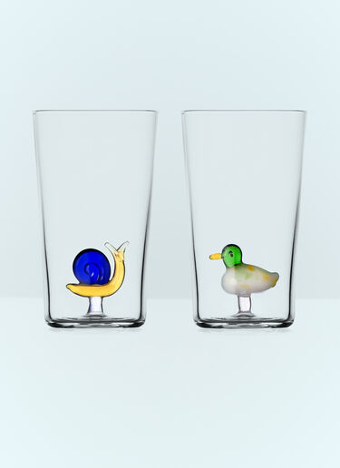Ichendorf Milano Set Of Six Animal Farm Glasses Multicolour wps0691352