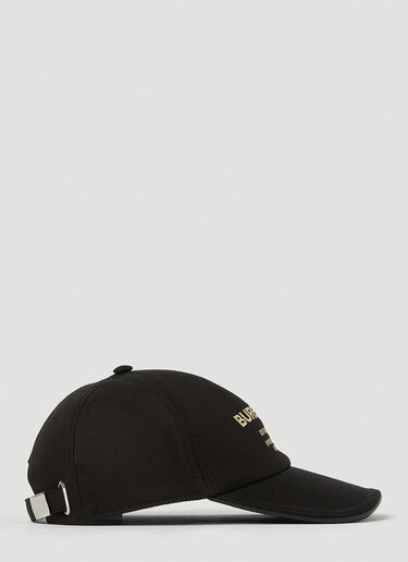 Burberry Logo Embroidery Baseball Cap Black bur0253058