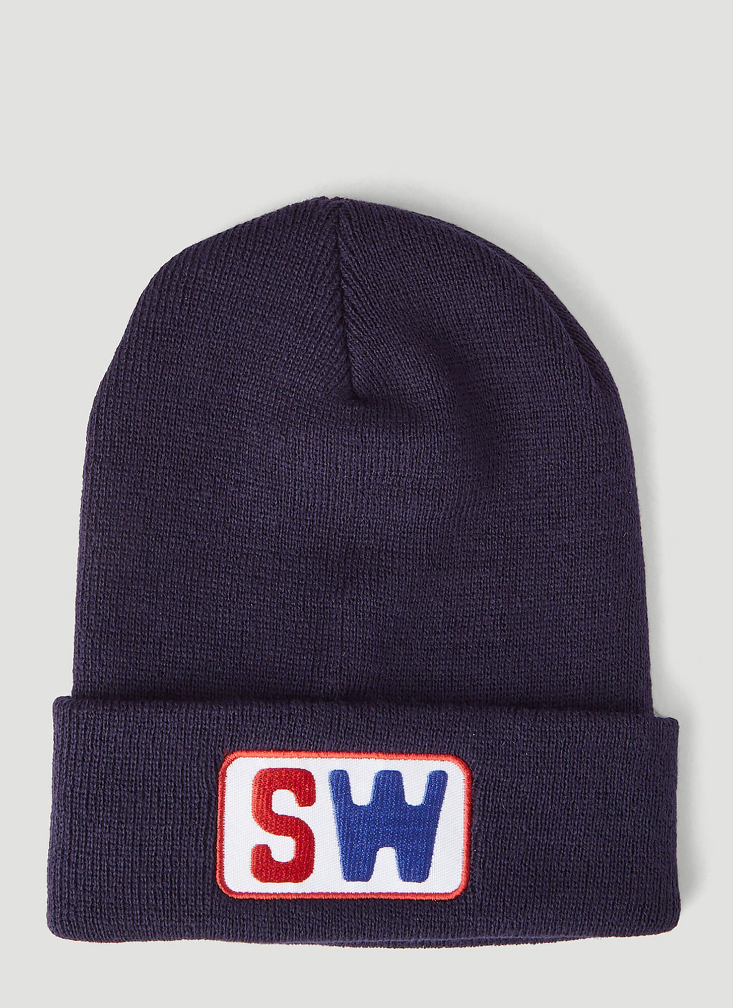 Saintwoods Sw Beanie Hat In Navy