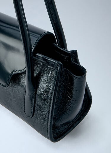 Marni Trunkette Leather Shoulder Bag Black mni0266012