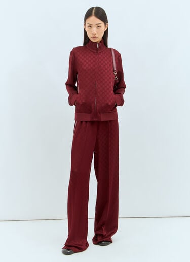 GG Jacquard Trackpants Gucci GG Jacquard Trackpants Red guc0257037