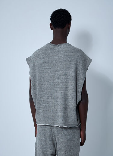 Rick Owens x Champion Logo Motif T-Shirt Grey roc0161001