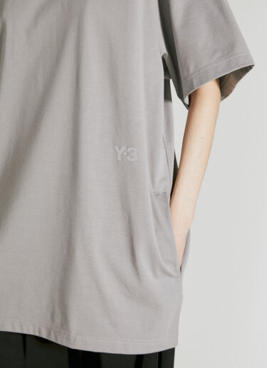 Y-3 Premium Short Sleeve T-Shirt Grey yyy0356013