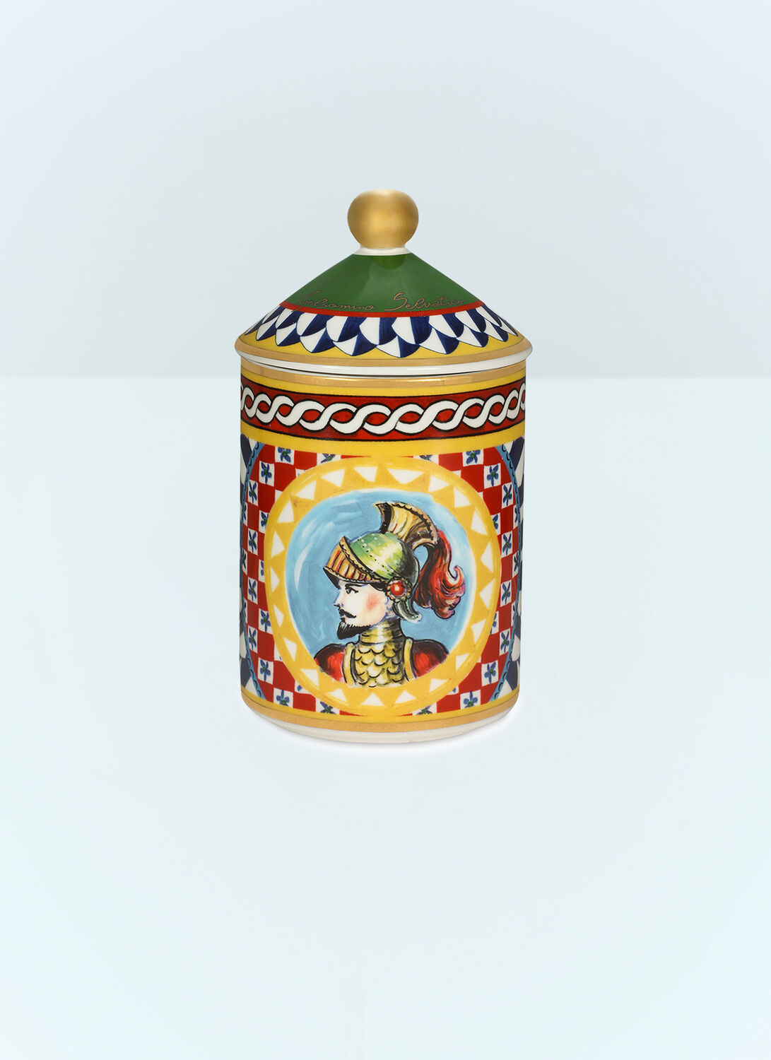 Dolce & Gabbana Casa Carretto Scented Candle In Green