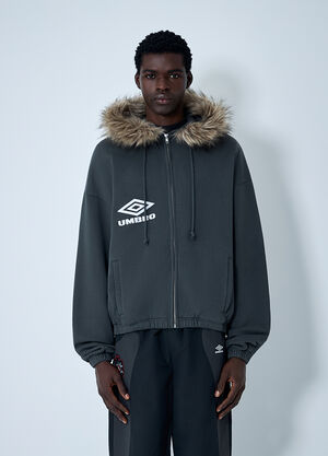 Umbro Fur Masked Hood Sweatshirt Dark Grey umb0162010