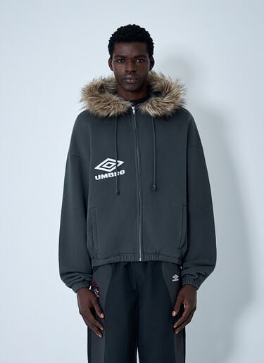 Fur Masked Hood Sweatshirt Umbro Fur Masked Hood Sweatshirt Dark Grey umb0162010