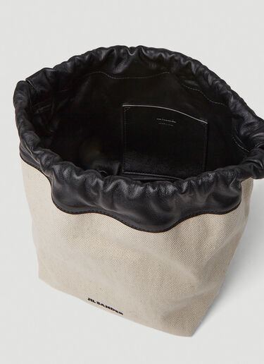 Jil Sander Dumpling Shoulder Bag Cream jil0251030