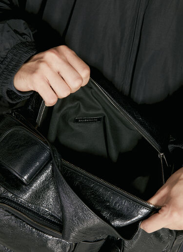 Superbusy Large Sling Shoulder Bag Balenciaga Superbusy Large Sling Shoulder Bag Black bal0149044
