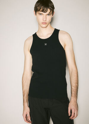 Charlie Constantinou Logo Tank Top Brown cco0158003
