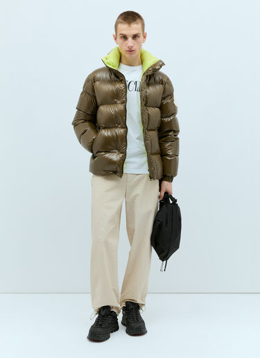 Moncler 조임끈이 달린 포플린 팬츠 크림 mon0157037