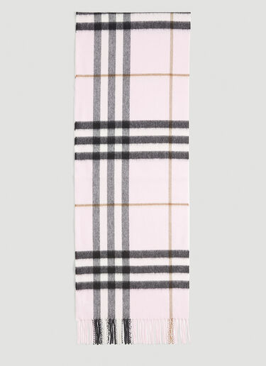 Burberry Giant Check Scarf Pink bur0247061