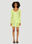 GANNI Faye Dress Yellow gan0253008