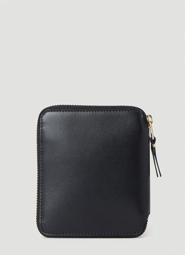 Comme des Garçons Wallet 내부 프린트 지갑 블랙 cdw0352002