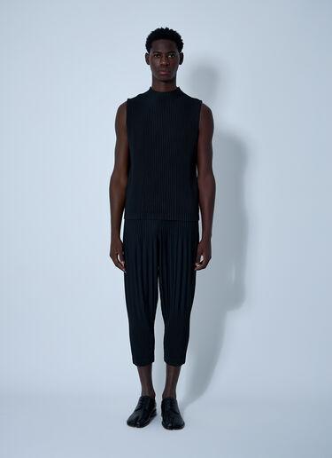 Homme Plissé Issey Miyake Pleated Pants Black hmp0161015
