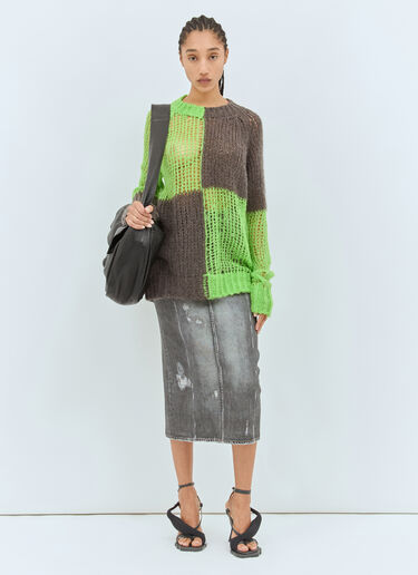 Acne Studios ルーズニットセーター グリーン acn0258003