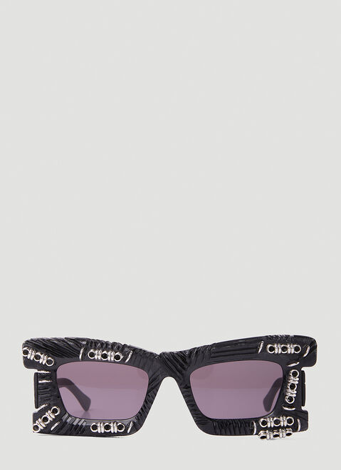 Kuboraum R2 Sunglasses Black kub0354013