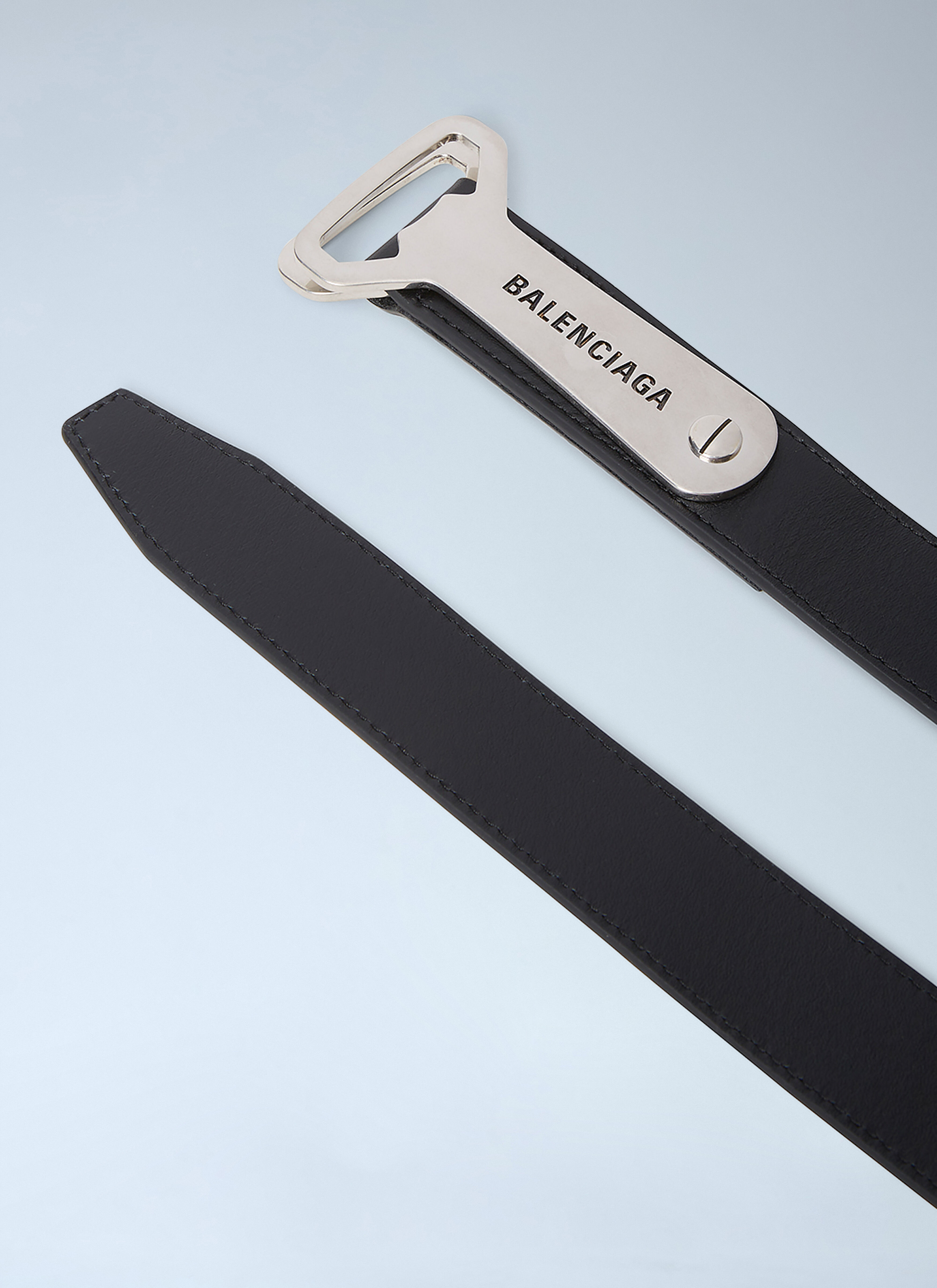 Balenciaga Men's' Bottle Opener Belt in Black | LN-CC®