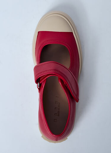 Marni Mary Jane Shoes Red mni0259021