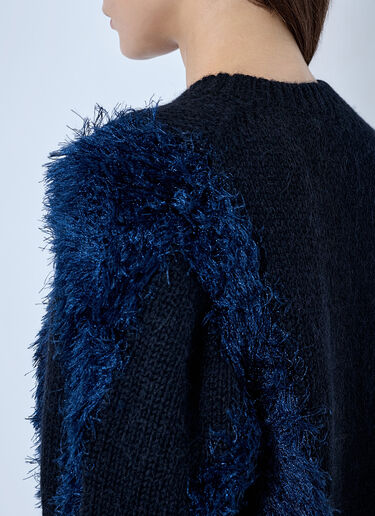 LN-CC® - Kiko Kostadinov: Macaw Jumper - Black Kiko Kostadinov Macaw Jumper Black kko0265008
