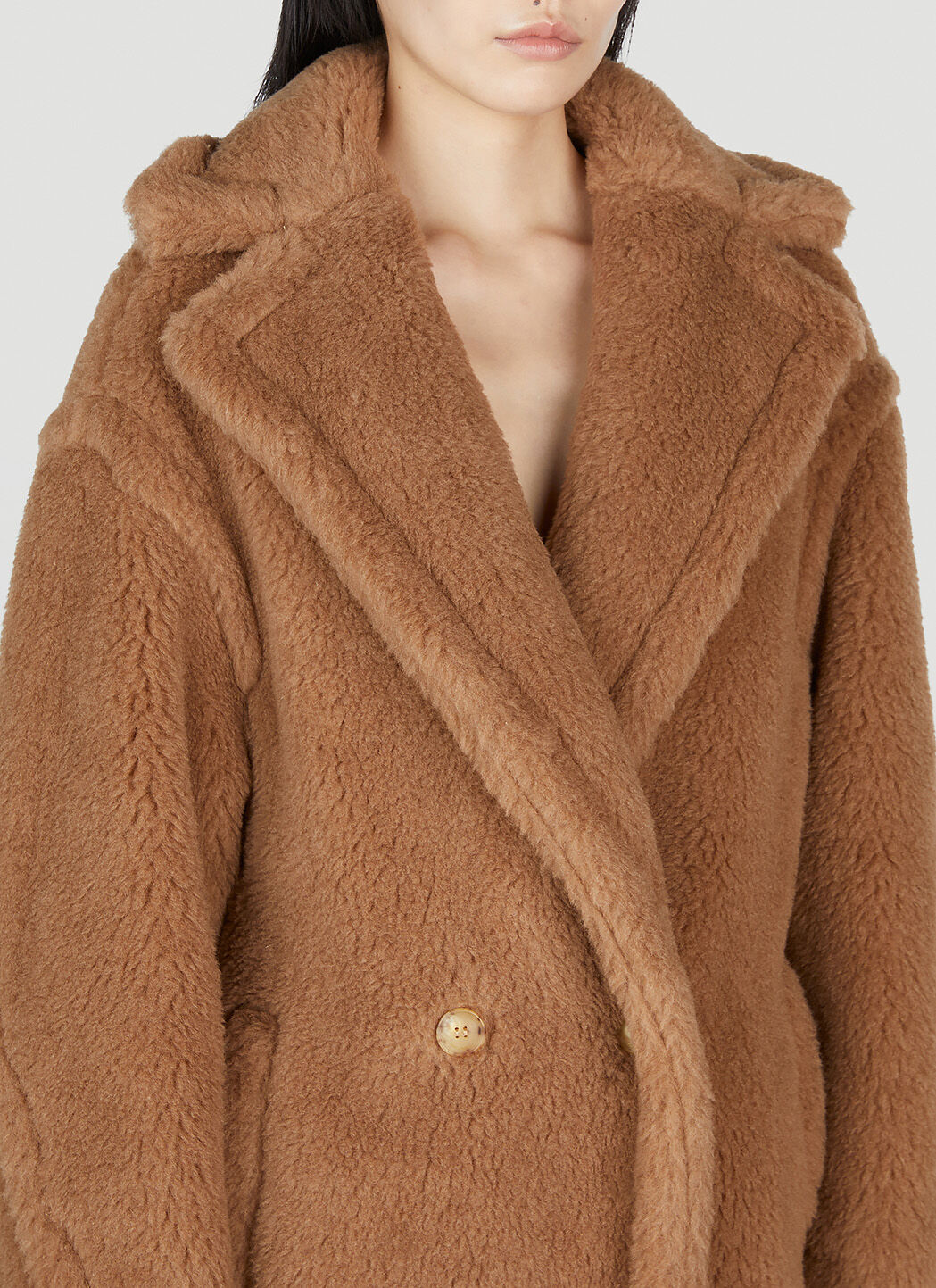 Max Mara Women s Teddy Bear Icon Coat in Camel LN CC