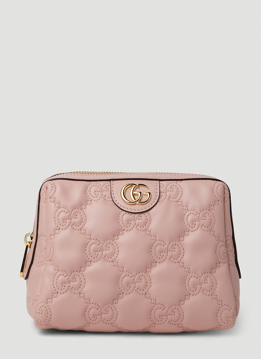 Gucci GG Matelassé Beauty Case Gold guc0251235