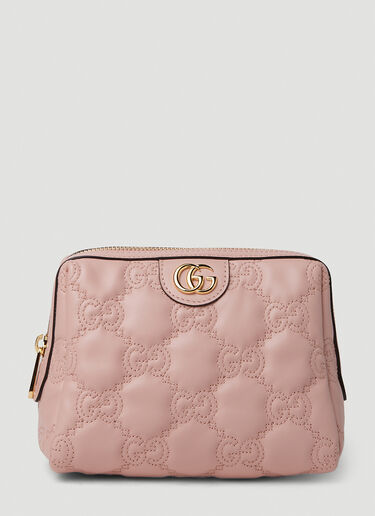 Gucci GG Matelassé Beauty Case Pink guc0251128