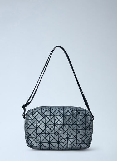 LN-CC® - Bao Bao Issey Miyake: Saddle Bag Reflector Shoulder Bag - Grey Bao Bao Issey Miyake Saddle Bag Reflector Shoulder Bag Grey bao0366011