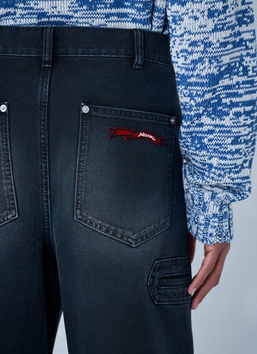 Marni Canvas Pants Blue mni0163009