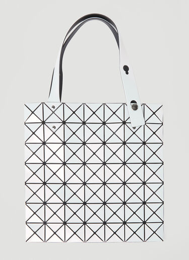 Bao Bao Issey Miyake 프리즘 폴라리제이션 토트 백 화이트 bao0253005