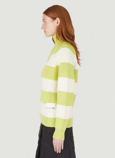 Sunnei High Neck Sweater Green sun0245012