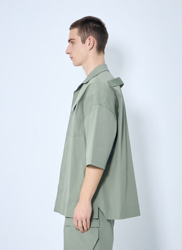 Rick Owens Tommy 工装衬衫  绿色 ric0159019