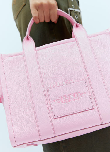 Marc Jacobs Leather Medium Tote Bag Pink mcj0254004