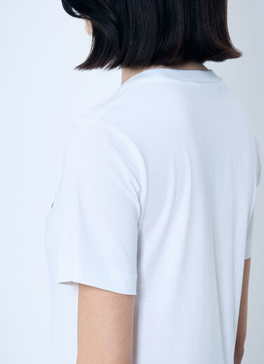 Marni Logo Motif T-Shirt White mni0259011