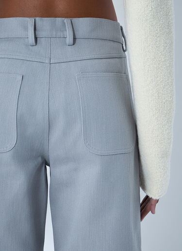 Wide-Leg Tailored Trousers RIER Wide-Leg Tailored Trousers Grey rrr0264002