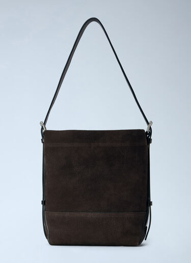 LN-CC® - Lemaire: Small Belted Tote Bag - Brown Lemaire Small Belted Tote Bag Brown lem0266027