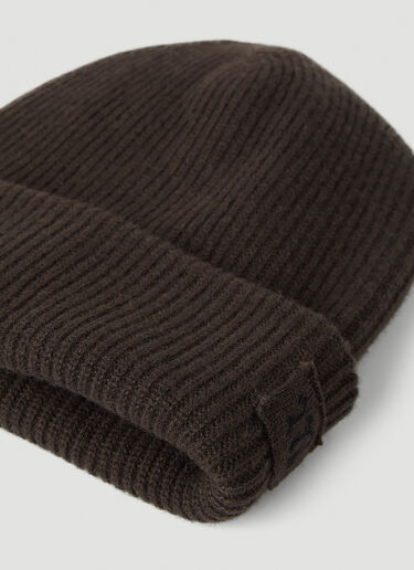 META CAMPANIA COLLECTIVE Kurt Cashmere Beanie Hat Brown mtc0148021