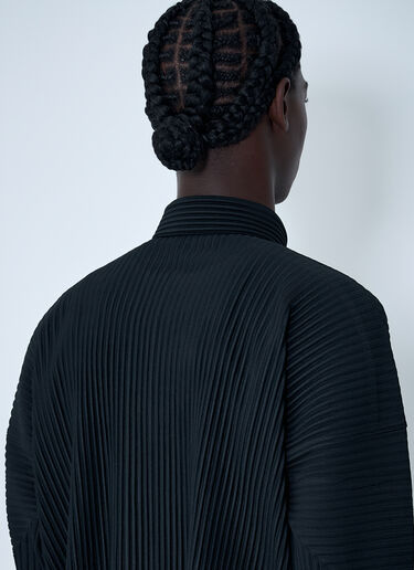 Pleated Shirt Homme Plissé Issey Miyake Pleated Shirt Black hmp0162012