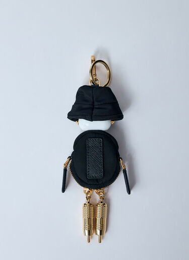 Prada Robot Re-Nylon Bag Charm Black pra0259012