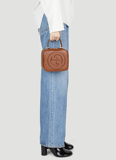 Gucci Blondie Box Handbag Brown guc0253216